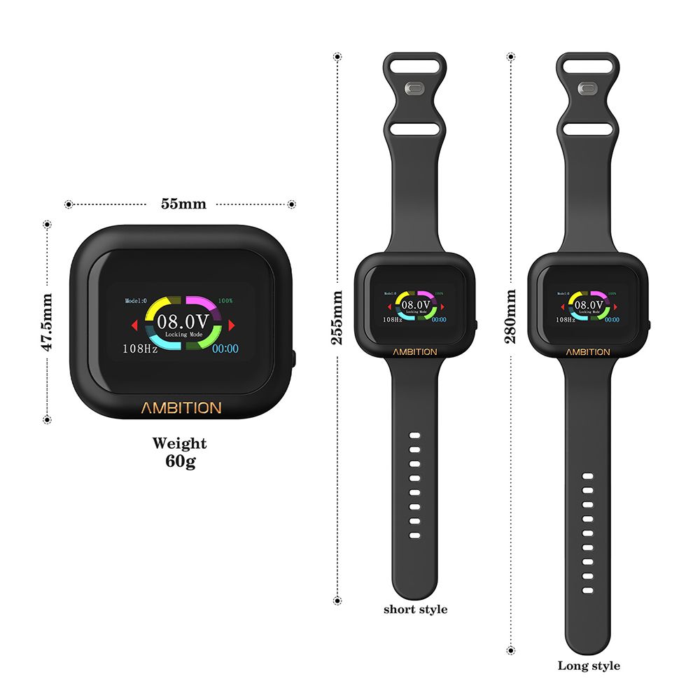 Ambition S1 Touch Screen Tattoo Battery Wristband Supply INKSOULSUPPLY.COM
