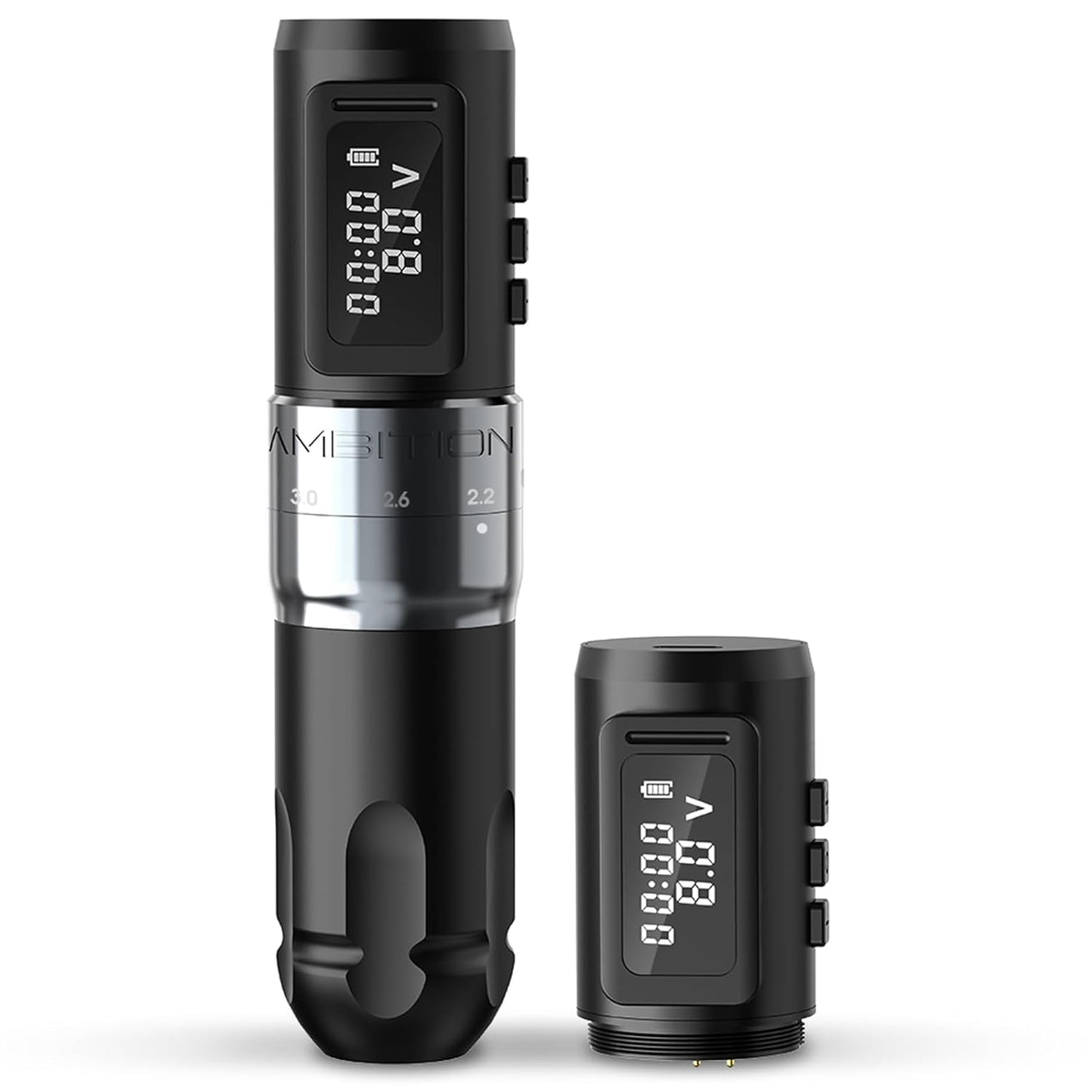 Ambition MARS-U Wireless Tattoo Machine with Adjustable Stroke INKSOULSUPPLY.COM