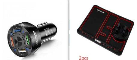 Fast Charge Car Charger One For Four Car Mobile Phone Charger Car Charger FLIPSTYLEZLLC