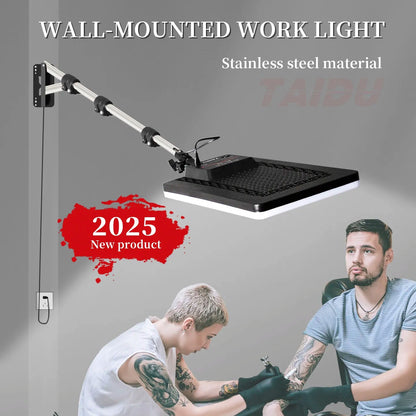 TAIDU PROMOTIONAL PL-48 LARGE PANEL TELESCOPING TATTOO WALL LIGHT INKSOULSUPPLY.COM