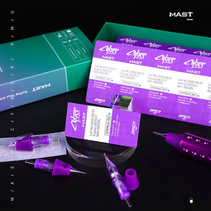 Mast Cyber Permanent Makeup Professional Cartridges Needles Magnum- Box of 20 INKSOULSUPPLY.COM