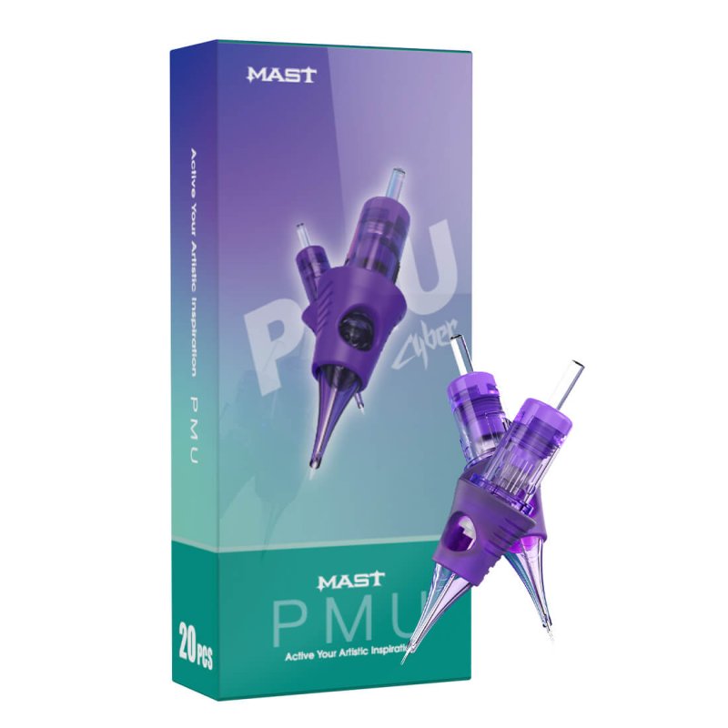 Mast Cyber Permanent Makeup Professional Cartridges Needles Magnum- Box of 20 INKSOULSUPPLY.COM