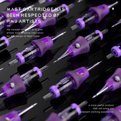 Mast Cyber Permanent Makeup Professional Cartridges Needles Magnum- Box of 20 INKSOULSUPPLY.COM