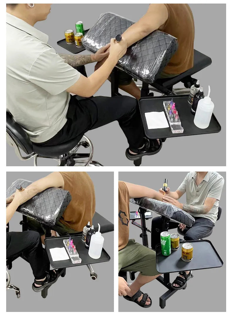 INKSOUL NEW DESIGN TATTOO HAND BRACKET THICKER STEEL ARMREST INKSOULSUPPLY.COM