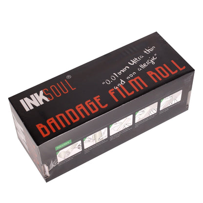 INKSOUL® Tattoo Aftercare Bandage Film 0.01mm ultrathin Roll 6in X 10yd INKSOULSUPPLY.COM