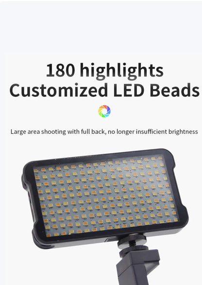Professional Tattoo Photography Anti-2.0 Glare Kit 180 LED Beads（10W） INKSOULSUPPLY.COM