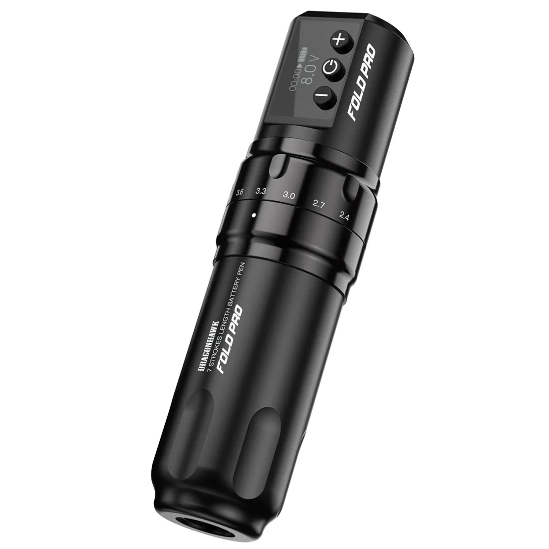 Dragonhawk Wireless Tattoo Pen Machine with 7 Stroke Length | Fold Pro INKSOULSUPPLY.COM