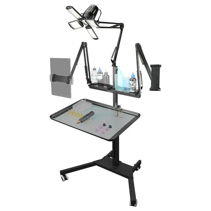 TAIDU PROMOTION MULTI-FUNCTIONAL DOUBLE HOLDER TATTOO BENCH WITH LIGHT INKSOULSUPPLY.COM