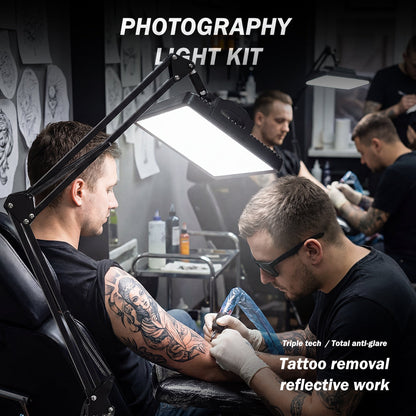 INKSOUL®  Tattoo removal reflective work & photography light kit INKSOULSUPPLY.COM