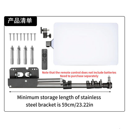 TAIDU PROMOTIONAL PL-48 LARGE PANEL TELESCOPING TATTOO WALL LIGHT INKSOULSUPPLY.COM