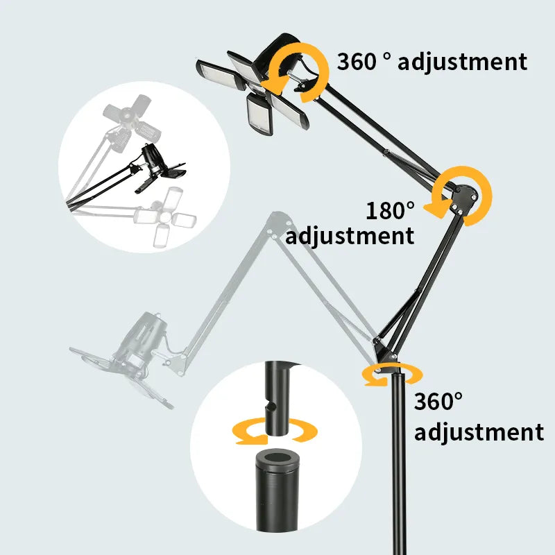 TAIDU TATTOO UPGRADE COLLAPSIBLE LONG ARM LIGHT INKSOULSUPPLY.COM