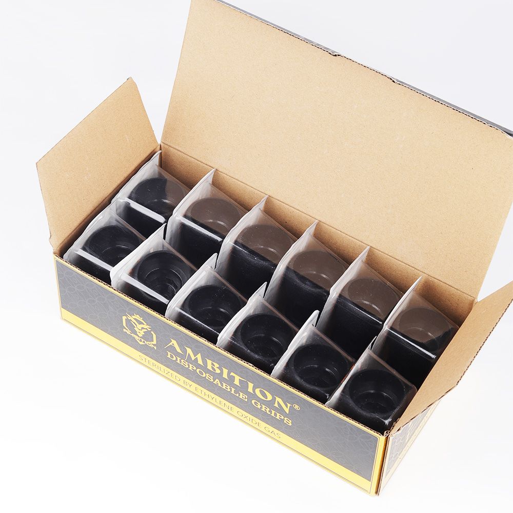 Skip to the beginning of the images galleryFEATURED Ambition 12pcs Disposable Grip With Click Adjust System Are Suitable For Soldier/Torped/Zetton/Shura/Vibe INKSOULSUPPLY.COM