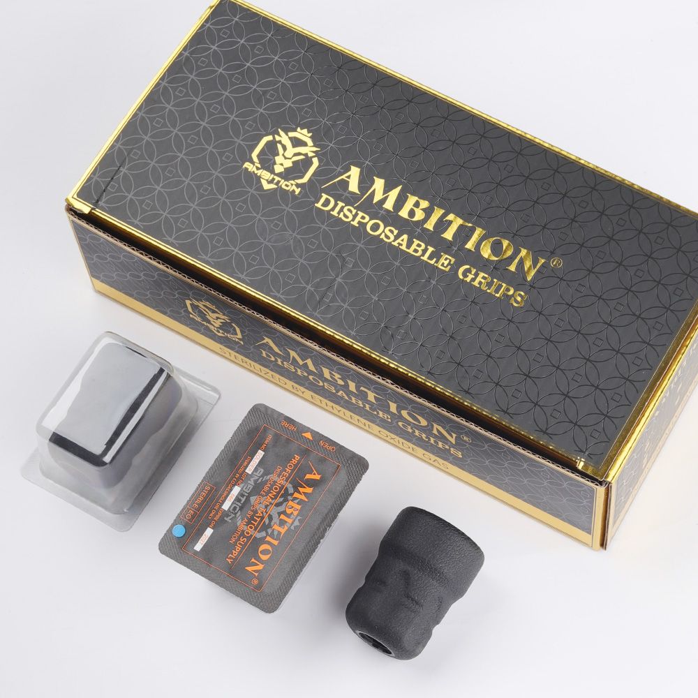 Skip to the beginning of the images galleryFEATURED Ambition 12pcs Disposable Grip With Click Adjust System Are Suitable For Soldier/Torped/Zetton/Shura/Vibe INKSOULSUPPLY.COM