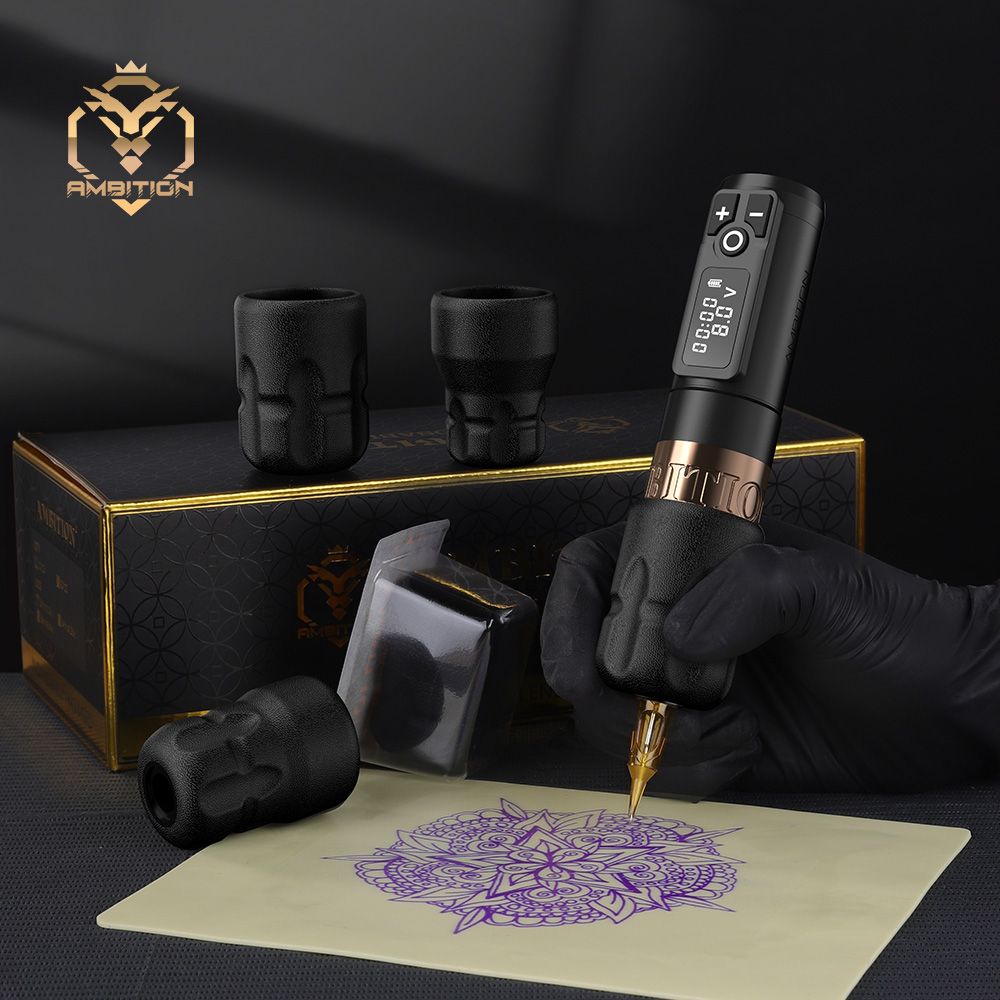 Skip to the beginning of the images galleryFEATURED Ambition 12pcs Disposable Grip With Click Adjust System Are Suitable For Soldier/Torped/Zetton/Shura/Vibe INKSOULSUPPLY.COM