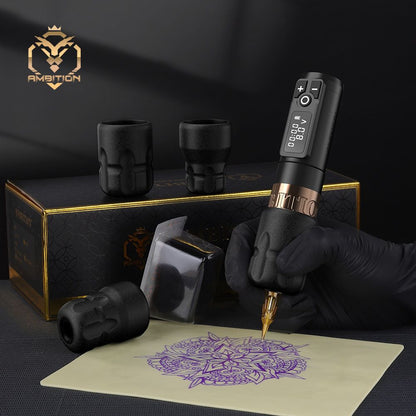 Skip to the beginning of the images galleryFEATURED Ambition 12pcs Disposable Grip With Click Adjust System Are Suitable For Soldier/Torped/Zetton/Shura/Vibe INKSOULSUPPLY.COM