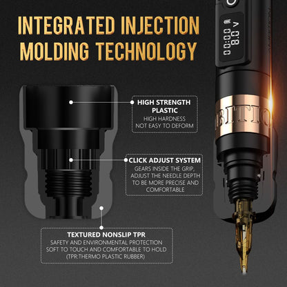 Skip to the beginning of the images galleryFEATURED Ambition 12pcs Disposable Grip With Click Adjust System Are Suitable For Soldier/Torped/Zetton/Shura/Vibe INKSOULSUPPLY.COM