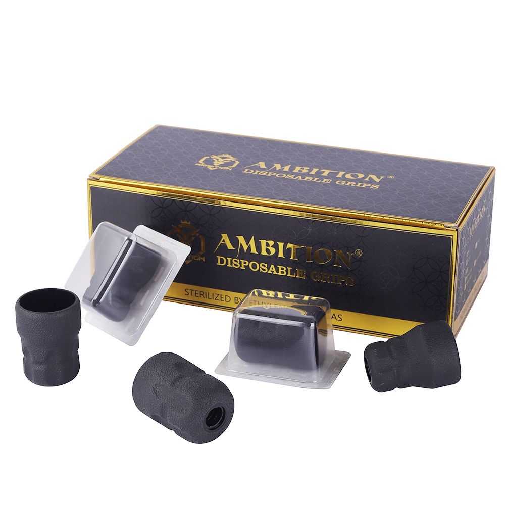 Skip to the beginning of the images galleryFEATURED Ambition 12pcs Disposable Grip With Click Adjust System Are Suitable For Soldier/Torped/Zetton/Shura/Vibe INKSOULSUPPLY.COM