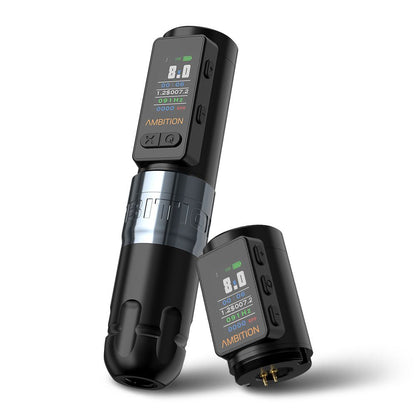 Ambition Soldier Max Wireless Tattoo Machine Pen INKSOULSUPPLY.COM