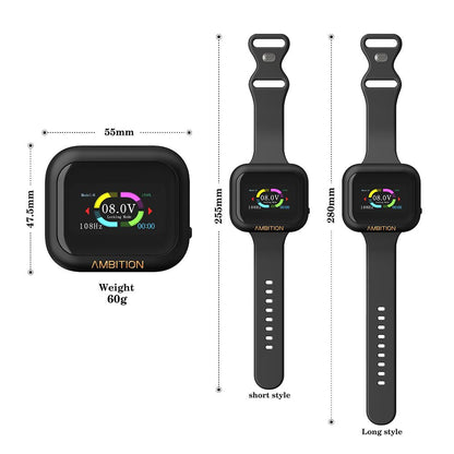 Ambition S1 Touch Screen Tattoo Battery Wristband Supply INKSOULSUPPLY.COM