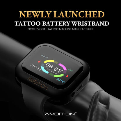 Ambition S1 Touch Screen Tattoo Battery Wristband Supply INKSOULSUPPLY.COM