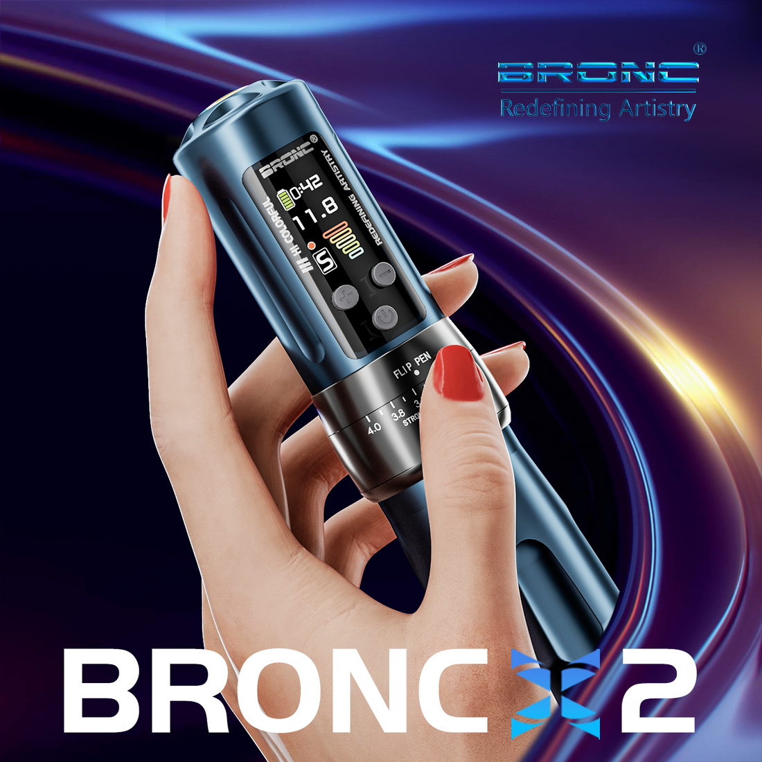 2024 BRONC X2 Adjustable Wireless Pen INKSOULSUPPLY.COM