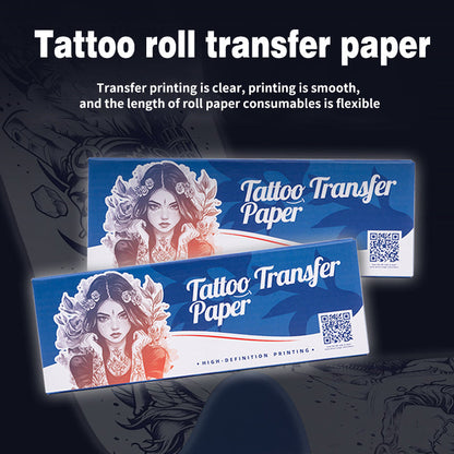 AIMO ROLL PAPER |separating tattoo stencil paper 210cm x 30m With bracket INKSOULSUPPLY.COM
