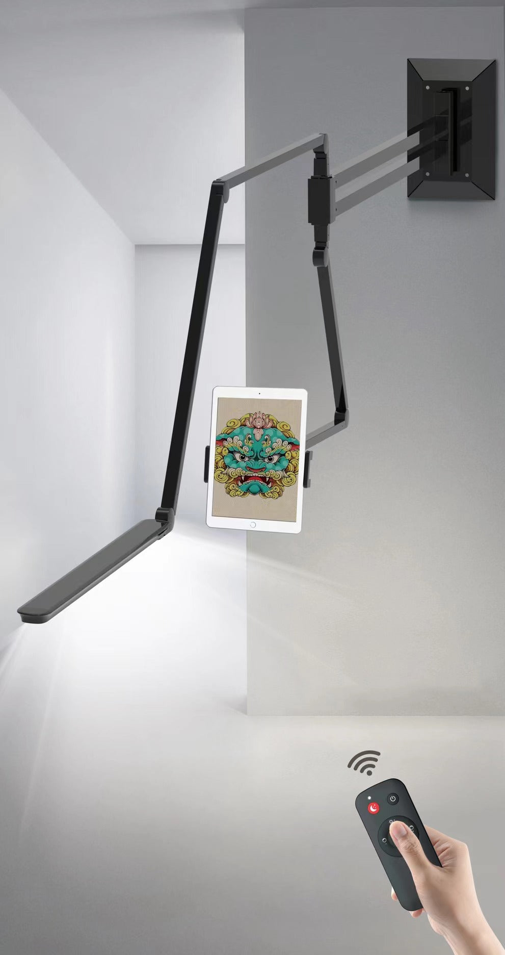 Multifunctional and convenient work lamp---Wall mounted light INKSOULSUPPLY.COM