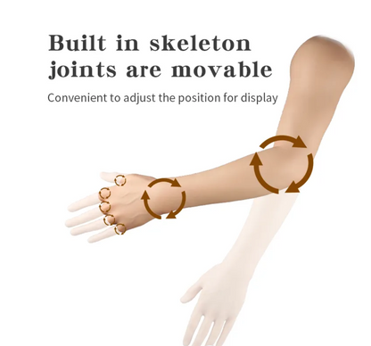 Tattoo imitation silicone movable joint arm INKSOULSUPPLY.COM