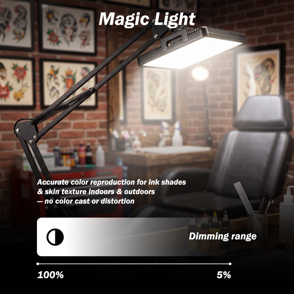 INKSOUL®  Tattoo removal reflective work & photography light kit INKSOULSUPPLY.COM