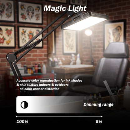 INKSOUL®  Tattoo removal reflective work & photography light kit INKSOULSUPPLY.COM