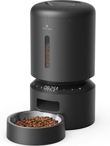 PETLIBRO Automatic Cat Feeder with Camera for Two Cats, 1080P HD Video with Night Vision, 5G Wifi Pet Feeder with Phone APP Control, 2-Way Audio for Cat & Dog, Low Food & Motion & Sound Alerts BazaarBox
