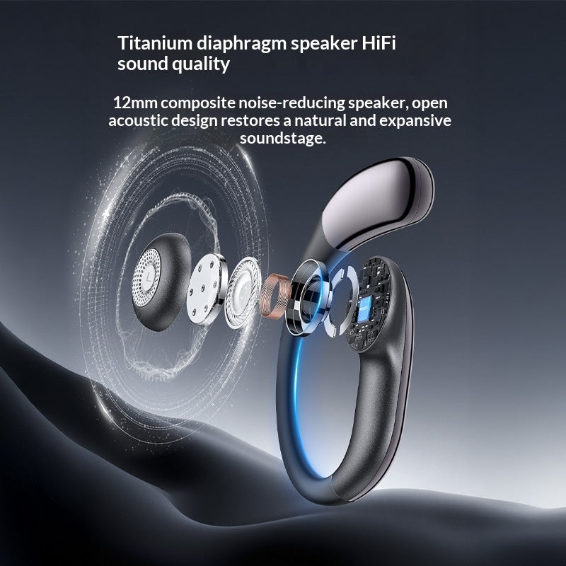 Long-lasting Over-ear Noise-canceling Wireless Bluetooth Earbuds FLIPSTYLEZLLC