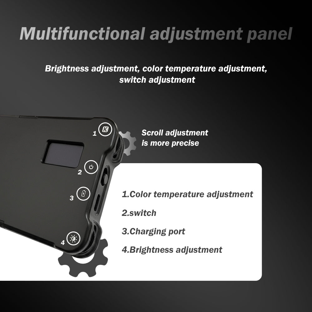 Professional Tattoo Photography Anti-2.0 Glare Kit 180 LED Beads（10W） INKSOULSUPPLY.COM