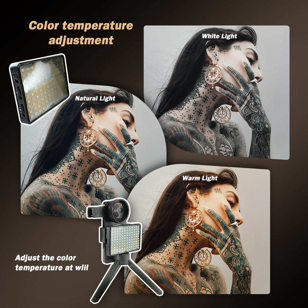 Professional Tattoo Photography Anti-3.0 Glare Kit 120 LED Beads（12W）Brighter and lighter INKSOULSUPPLY.COM