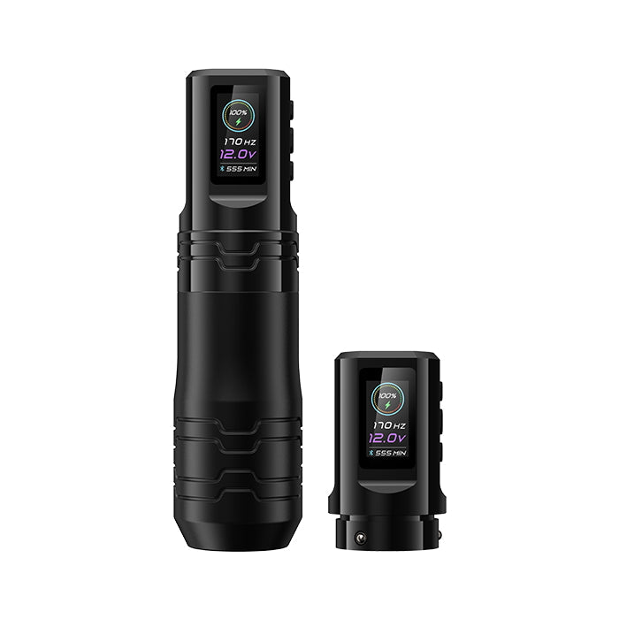 EZ P3 Pro Turbo 2.0 Upgrade Direct Drive Wireless Tattoo Machine with Adjustable Stroke 5.0mm INKSOULSUPPLY.COM