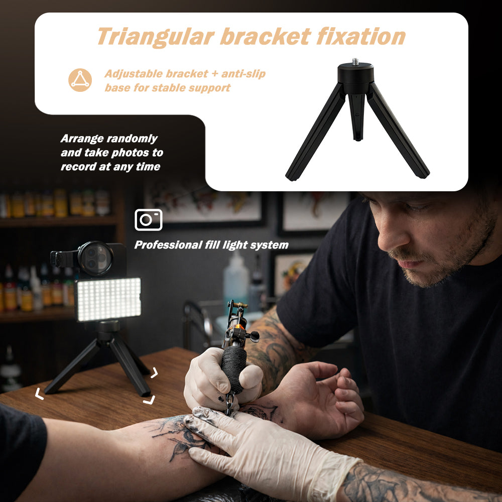 Professional Tattoo Photography Anti-3.0 Glare Kit 120 LED Beads（12W）Brighter and lighter INKSOULSUPPLY.COM