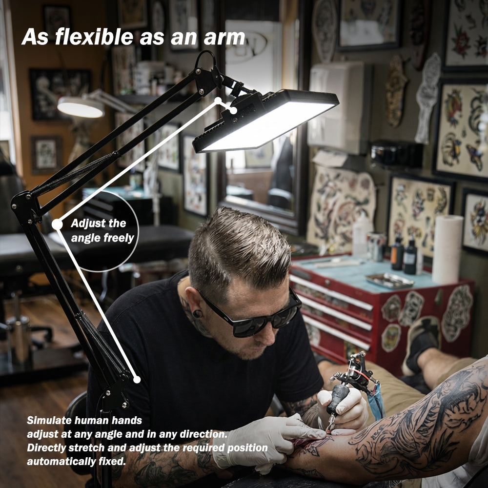 INKSOUL®  Tattoo removal reflective work & photography light kit INKSOULSUPPLY.COM