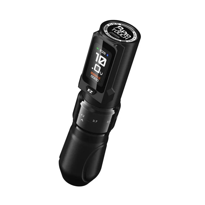 EZ P3 PRO TOUCH ADJUSTABLE STROKE TOUCHSCREEN WIRELESS TATTOO MACHINE INKSOULSUPPLY.COM