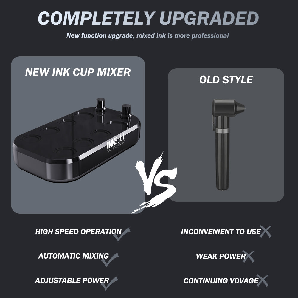 INKSOUL® TATTOO INK CUP MIXER 8 sites Aluminum alloy frame INKSOULSUPPLY.COM