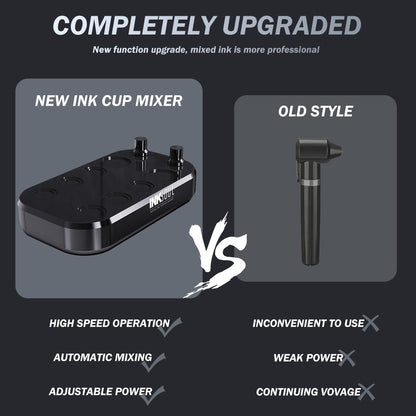 INKSOUL® TATTOO INK CUP MIXER 8 sites Aluminum alloy frame INKSOULSUPPLY.COM