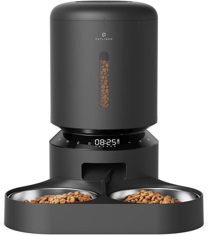 PETLIBRO Automatic Cat Feeder with Camera for Two Cats, 1080P HD Video with Night Vision, 5G Wifi Pet Feeder with Phone APP Control, 2-Way Audio for Cat & Dog, Low Food & Motion & Sound Alerts BazaarBox