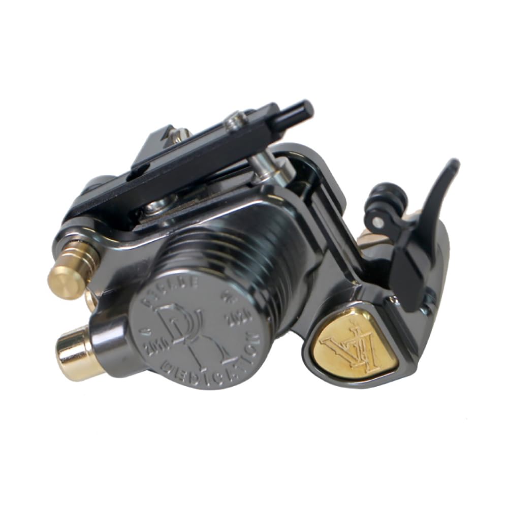 Top Quality V7R Bullet Motor Tattoo Machine - Swiss RCA-motor & Adjustable Needle Depth INKSOULSUPPLY.COM