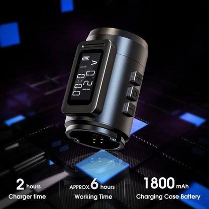 Ambition MARS-U Wireless Tattoo Machine with Adjustable Stroke INKSOULSUPPLY.COM