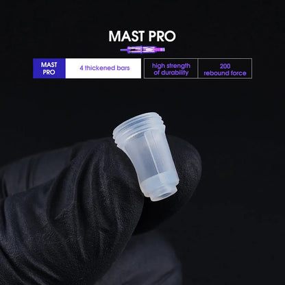 Mast Pro Tattoo Cartridges Needles 0.25MM/0.30MM/0.35MM Round Shader- Box of 20 INKSOULSUPPLY.COM