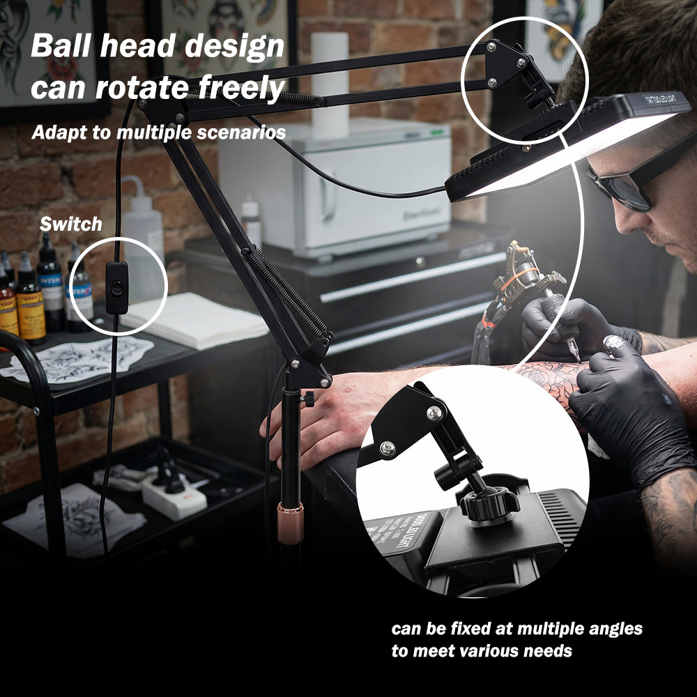 INKSOUL®  Tattoo removal reflective work & photography light kit INKSOULSUPPLY.COM