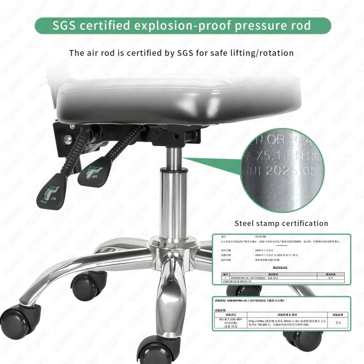 MULTI-FUNCTIONAL NEW MODEL PNEUMATIC LIFT TATTOO CHAIR （SPECIAL LAUNCH OFFER） INKSOULSUPPLY.COM