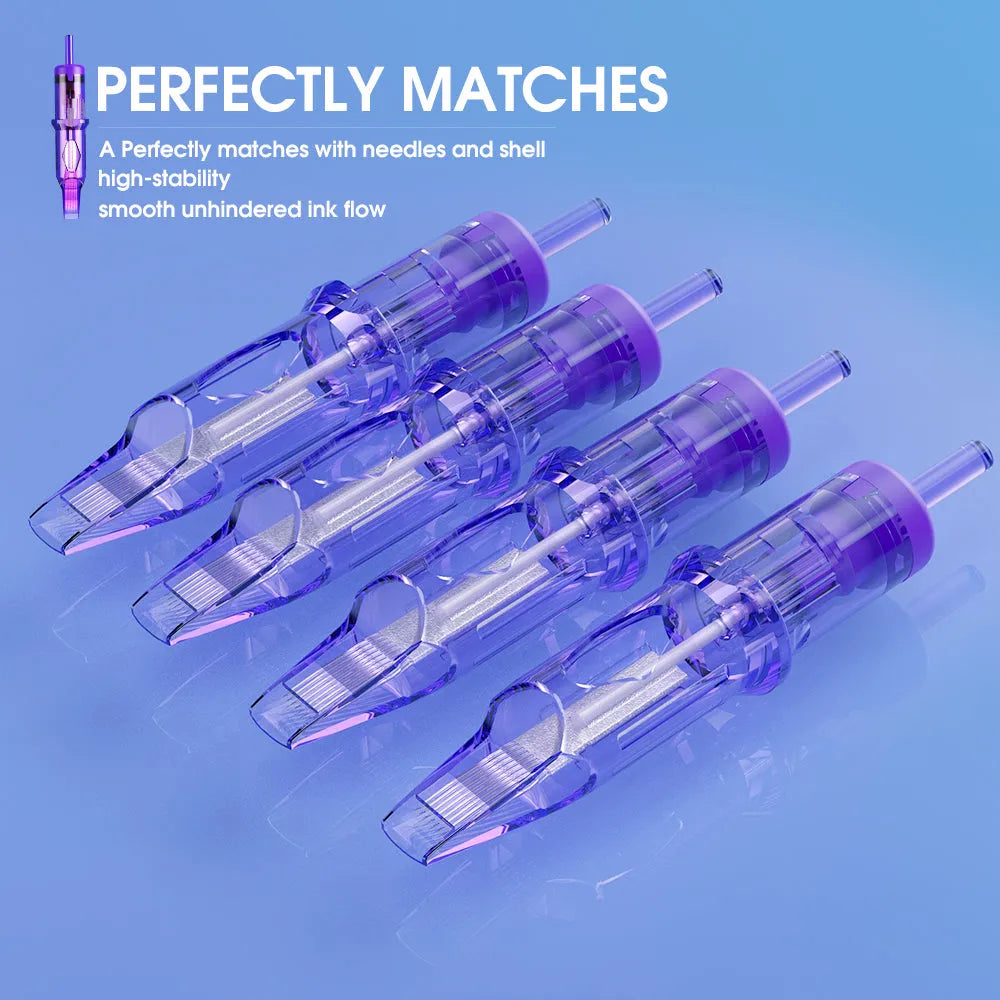 Mast Pro Tattoo Cartridges Needles 0.30MM/0.35MM Magnum – Box of 20Pcs INKSOULSUPPLY.COM