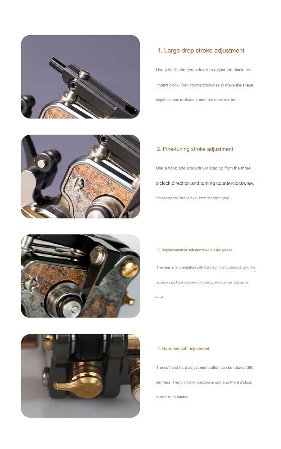 Top Quality V7R Bullet Motor Tattoo Machine - Swiss RCA-motor & Adjustable Needle Depth INKSOULSUPPLY.COM