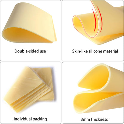 INKLESS | 3mm 8x12" Fake Skin | Premium Tattoo Practice Skins INKSOULSUPPLY.COM