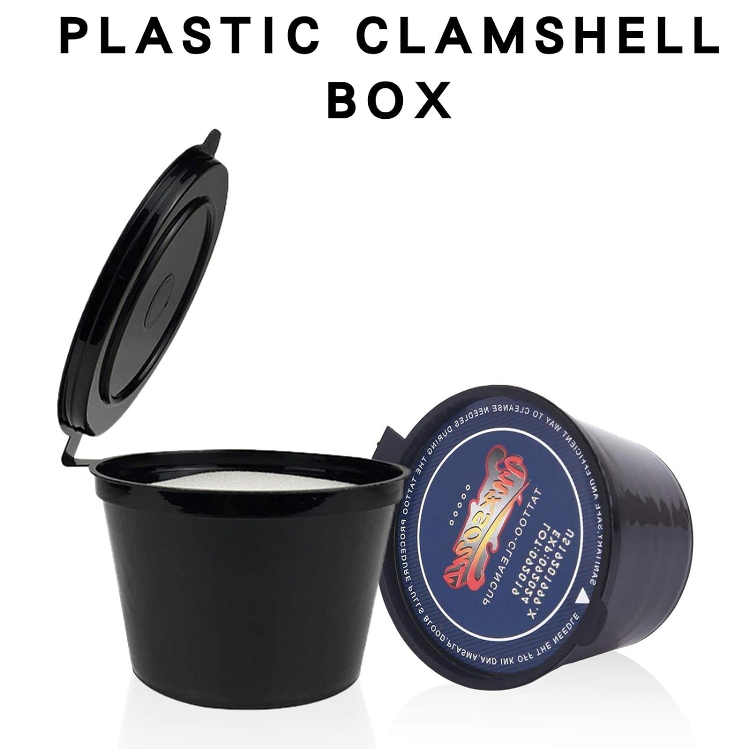 18pcs High-Quality Tattoo Dip Cup Caps INKSOULSUPPLY.COM